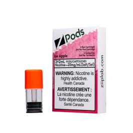 Ziip Pod Pack - Ice Apple 3/PK (Special Nic Blend)[Ontario Stamp]